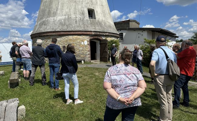Image - Sanierung der Lechtinger Windmühle